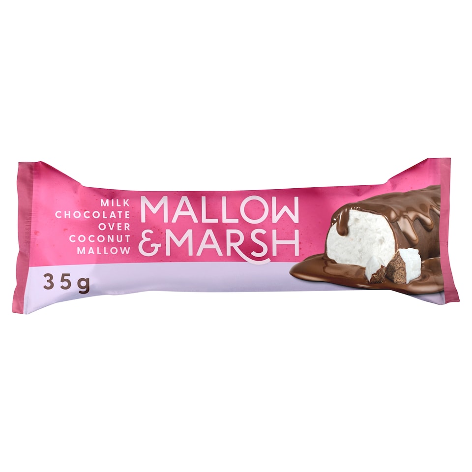 Mallow & Marsh Milk Chocolate Over Coconut Mallow 35g