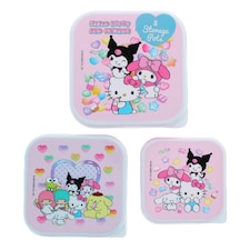 Hello Kitty and Friends Lunch Snack Box Set of 3