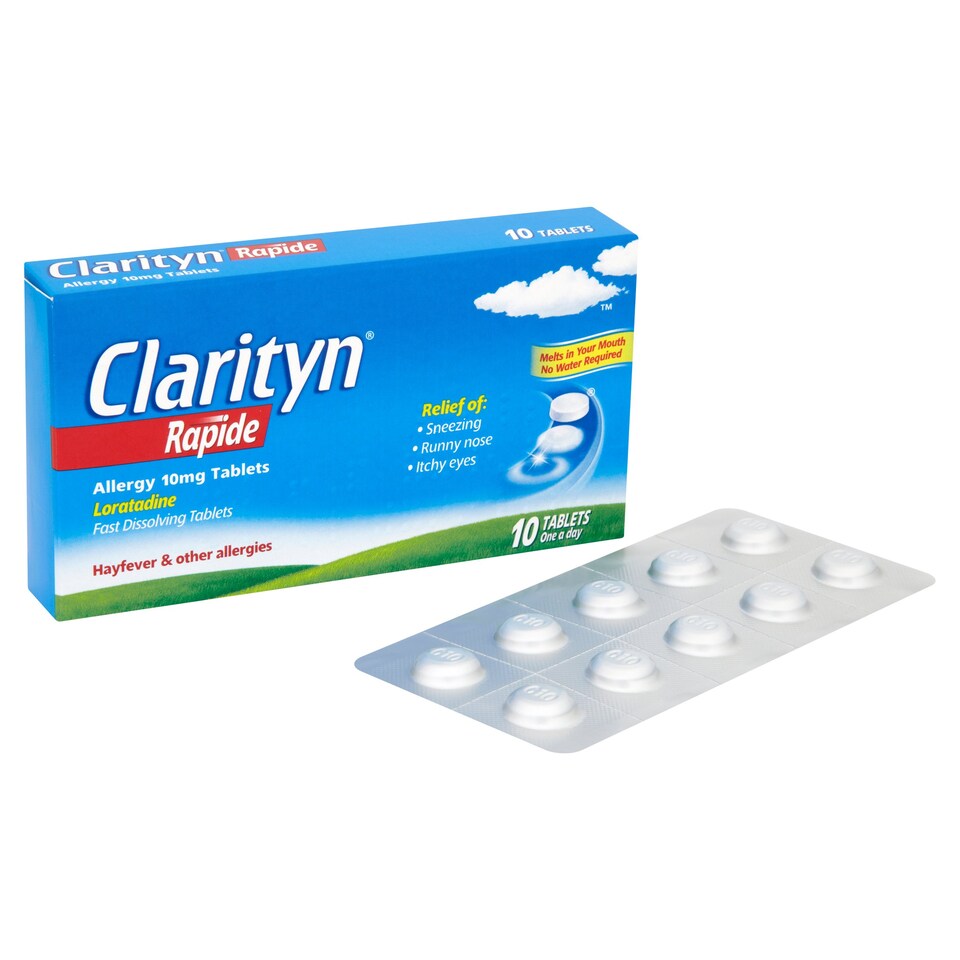 image 1 of Clarityn Rapide Allergy 10s