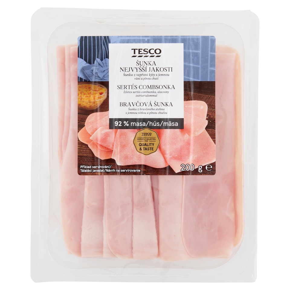 Tesco Šunka nejvyšší jakosti 200g