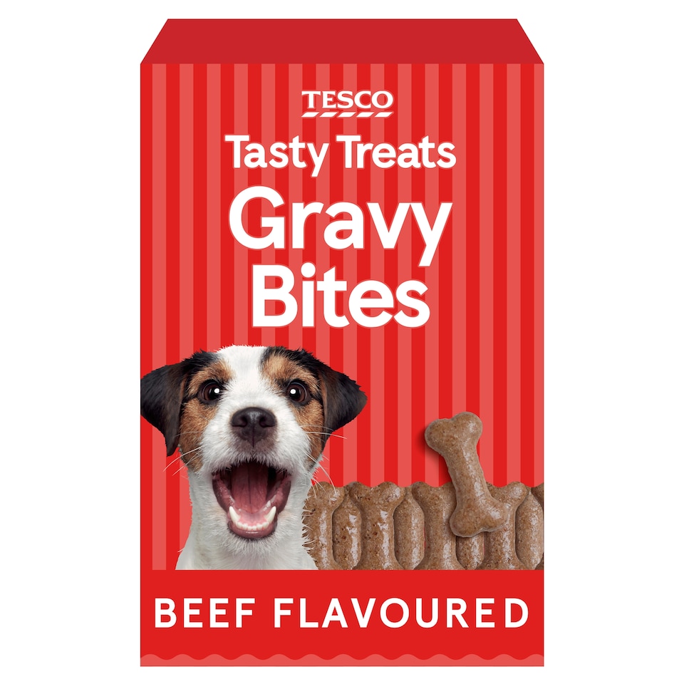 image 1 of Tesco Tasty Treats Gravy Bites With Beef 500G