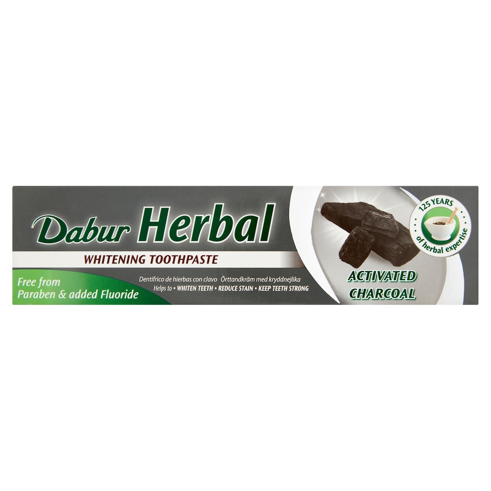 Dabur Herbal Charcoal Toothpaste 100Ml