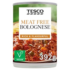 Tesco Meat Free Bolognese 392G