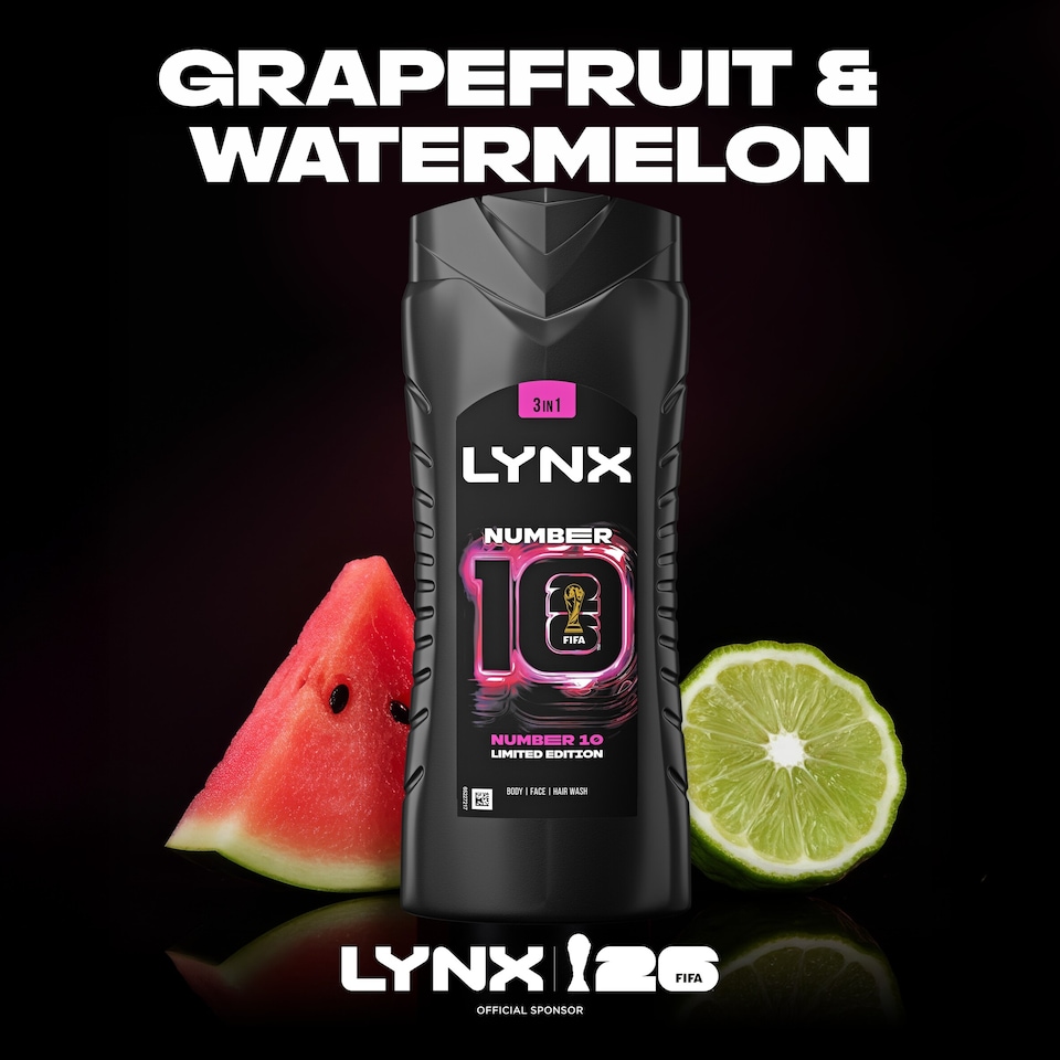 image 1 of Lynx Men Limited Edition Number 10 Shower Gel Body Wash 500ml