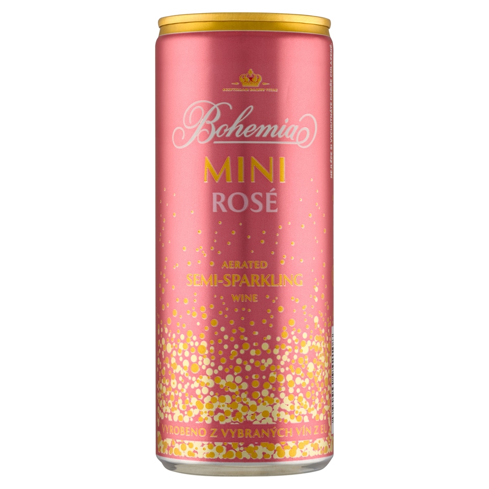 image 1 of Bohemia Mini Rosé Aerated Semi-Sparkling Wine 0.25L