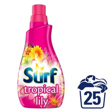 Surf Tropical Lily Washing Liquid 25 Washes 875Ml