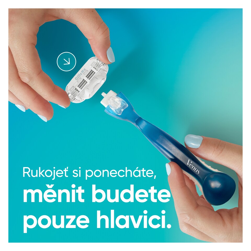 image 1 of Gillette Venus Smooth Women’s Razor with 1 Refill Razor Cartridges