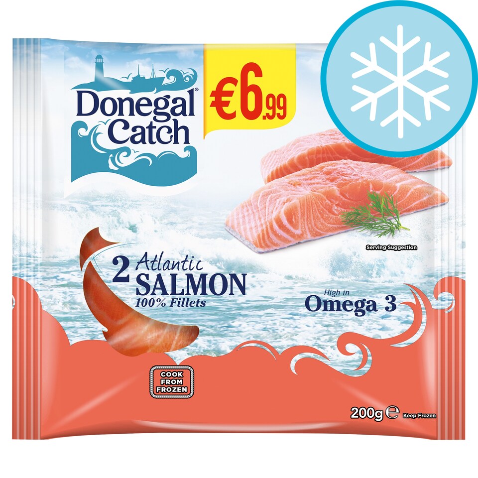 Donegal Catch 2 Atlantic Salmon 200G