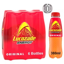Lucozade Original 6 X 380Ml