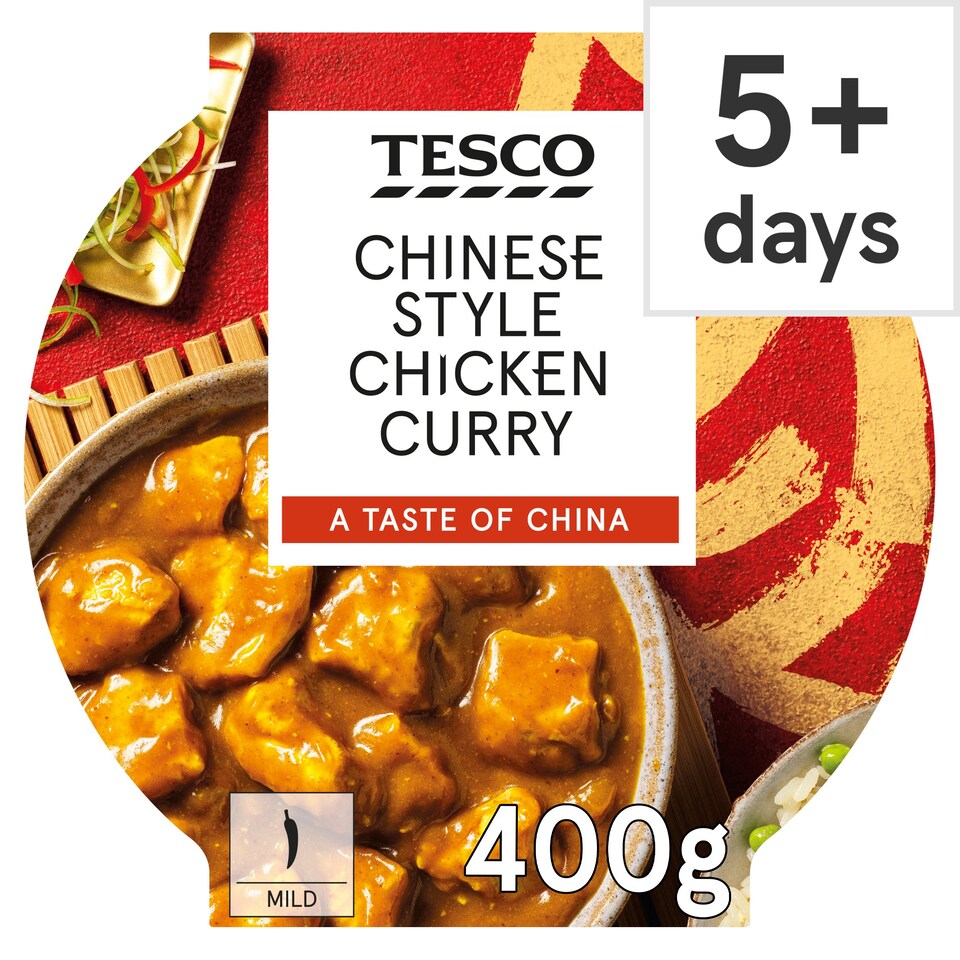 Tesco Chinese Style Chicken Curry 400G Tesco Groceries