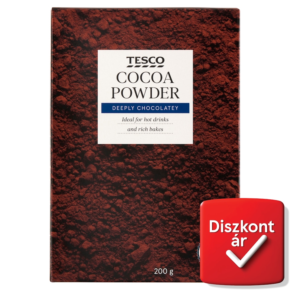 Tesco zsírszegény kakaópor 10-12% 200 g