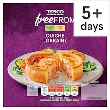 Tesco Free From Quiche Lorraine 160G