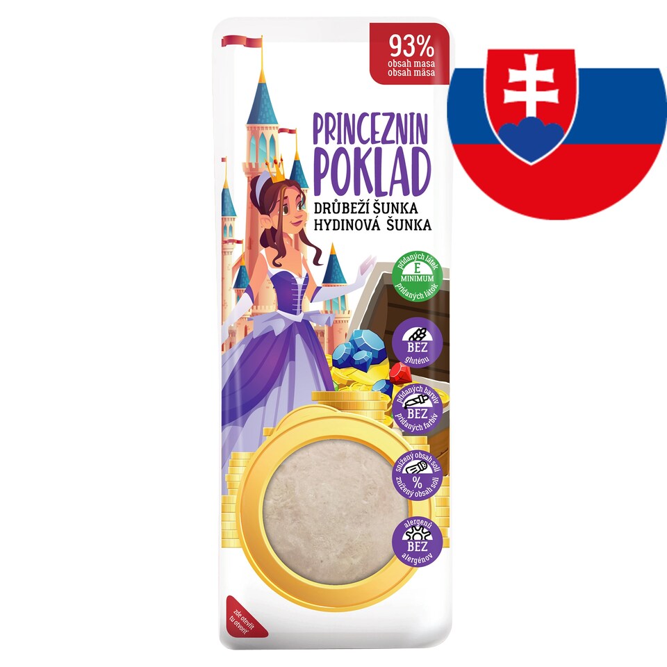 Baron Princeznin poklad hydinová šunka 100 g
