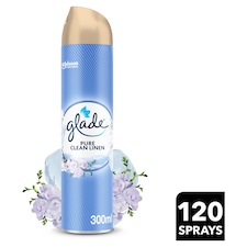 Glade Air Freshener Spray - Clean Linen 300ml