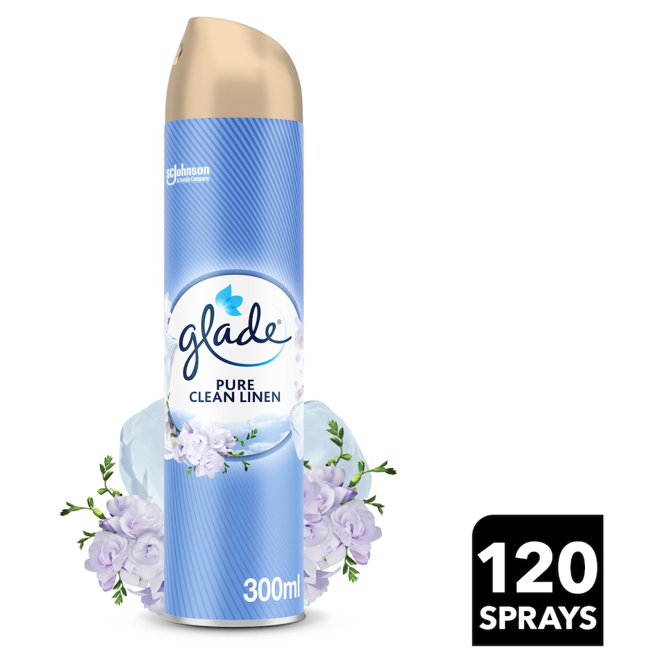 image 1 of Glade Air Freshener Spray - Clean Linen 300ml
