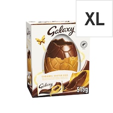 Galaxy Milk Chocolate Caramel Giant Easter Egg 515g