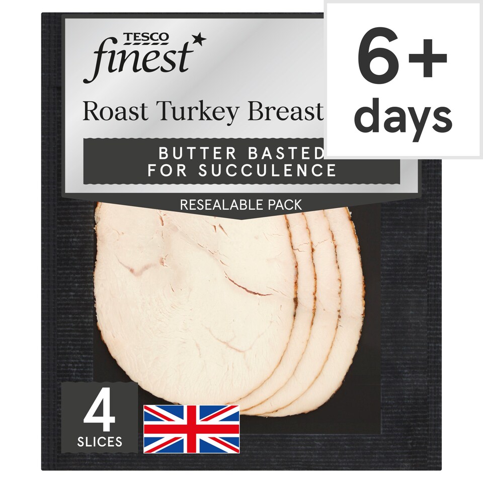 Tesco Finest Roast Turkey Breast 120g