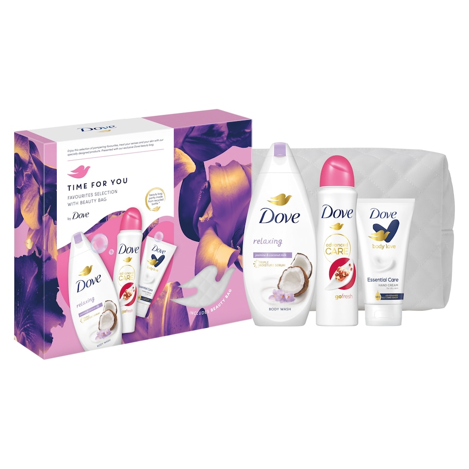 image 1 of Dove Gift Set Time For You & Beauty Bag