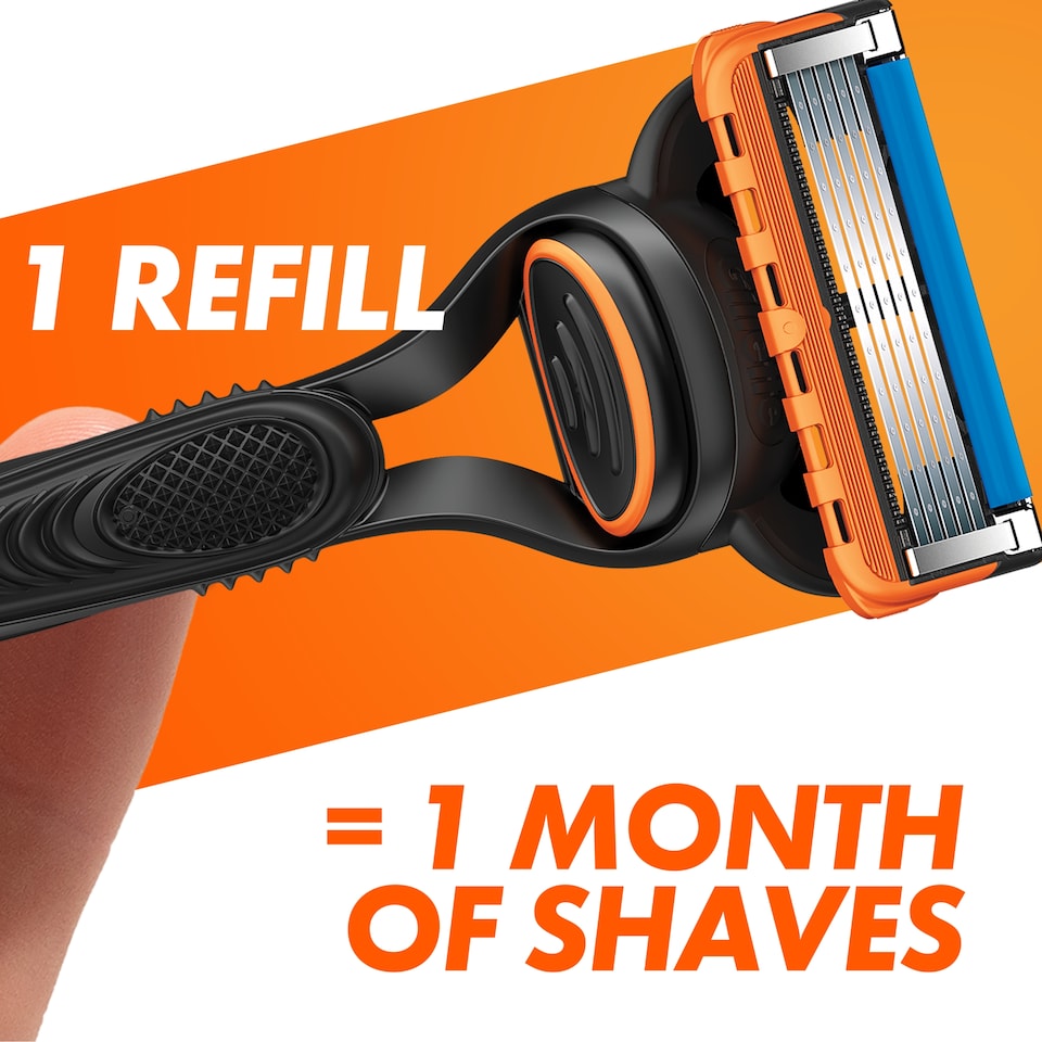 image 1 of Gillette Fusion 5 Razor & Shave Gel Giftset