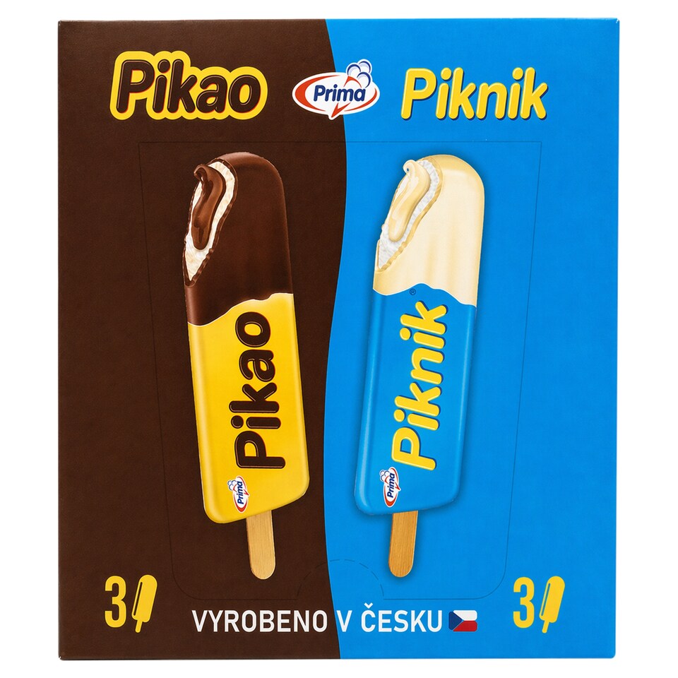 Obrázek 1 pro produkt Prima Pikao Piknik mražený krém 6 x 50ml