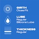 image 3 of Durex Originals Condoms With Silicone Lube Close Fit 12 Pack