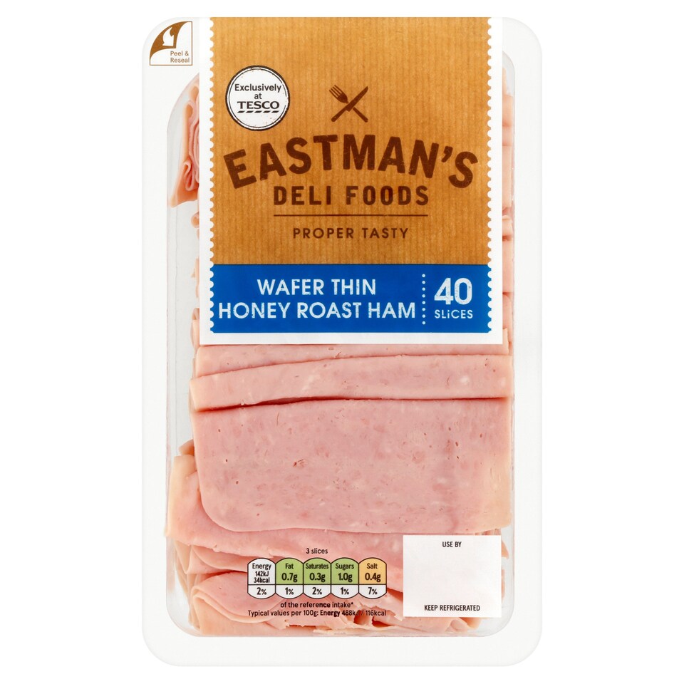 Eastman's Wafer Thin Honey Roast Ham 400G