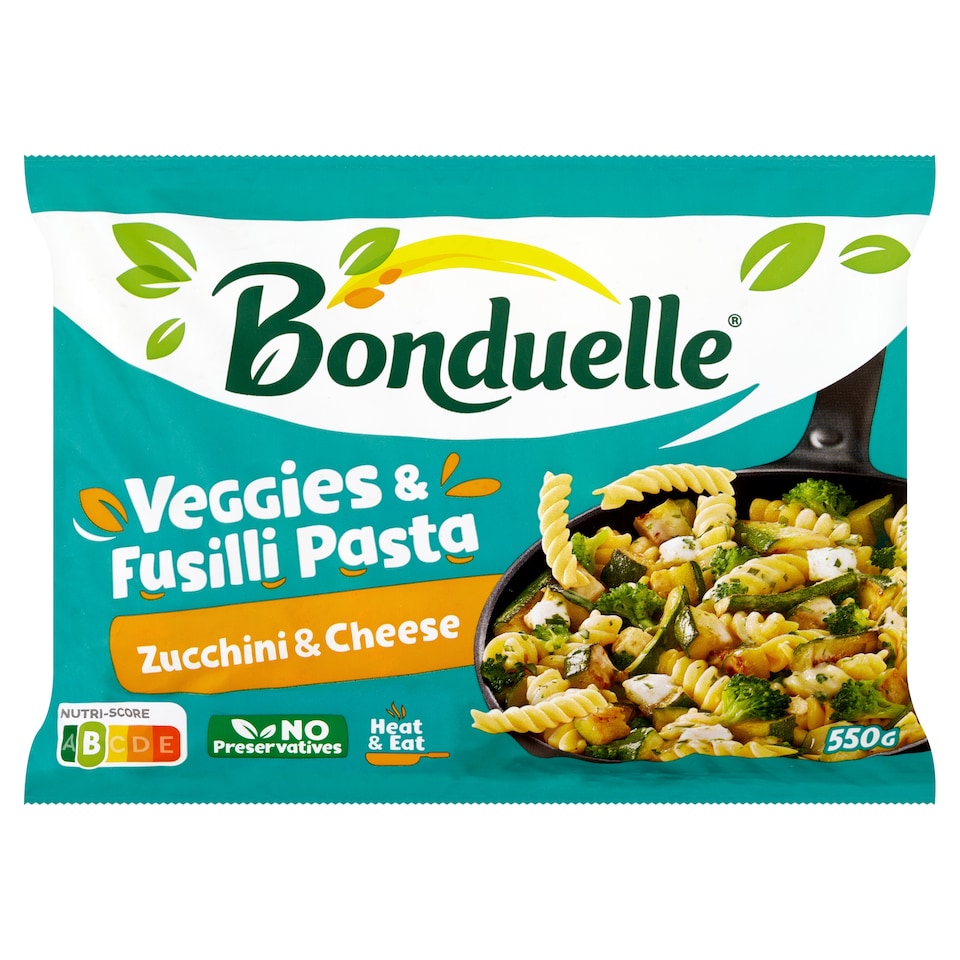 Bonduelle fagyasztott zöldségkeverék tésztával és sajttal 550 g  1. kép