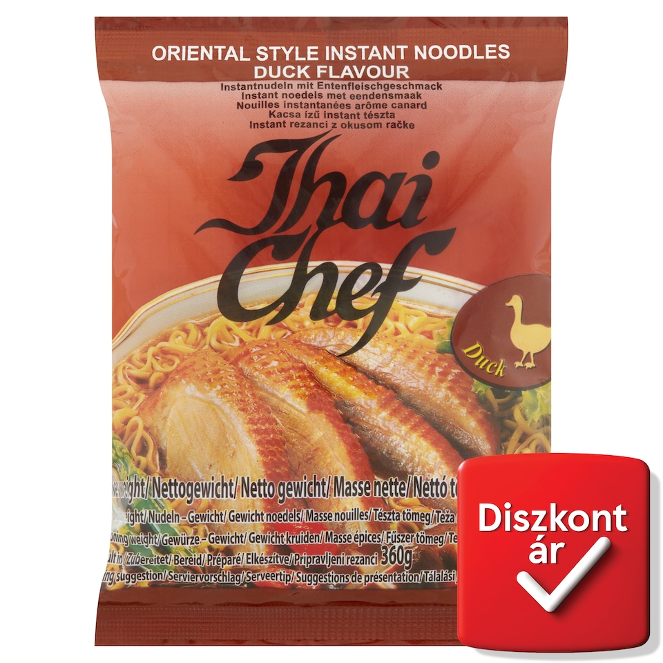 Thai Chef kacsa ízű instant tészta 60 g  1. kép