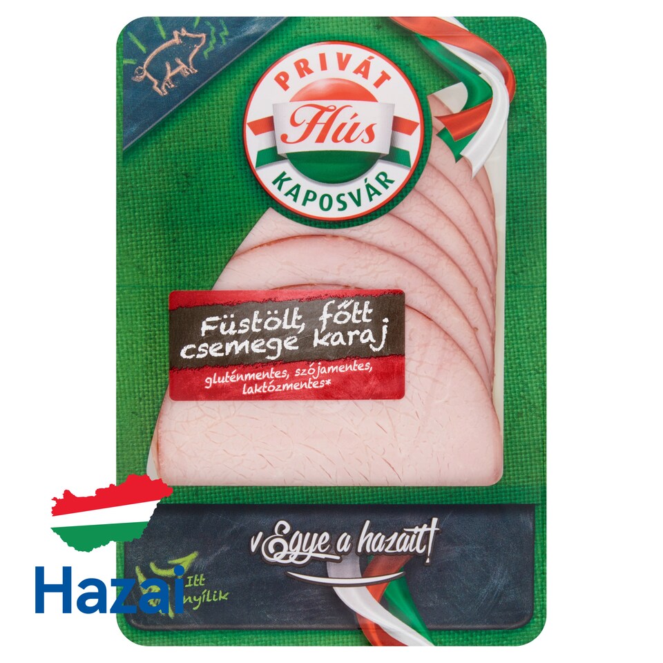 image 1 of Privát Hús Sliced Beech Wood Smoked Cooked Pork Chop 100 g