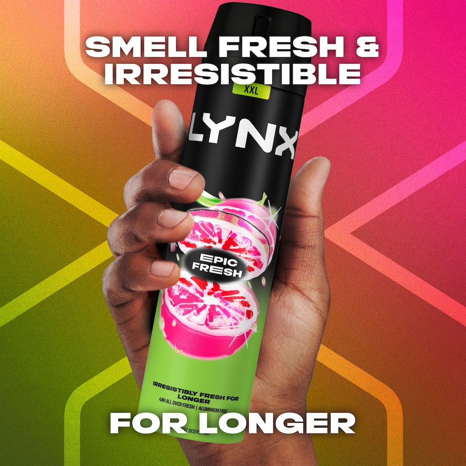 image 1 of Lynx Epic Fresh 48h Deodorant Bodyspray 250ml
