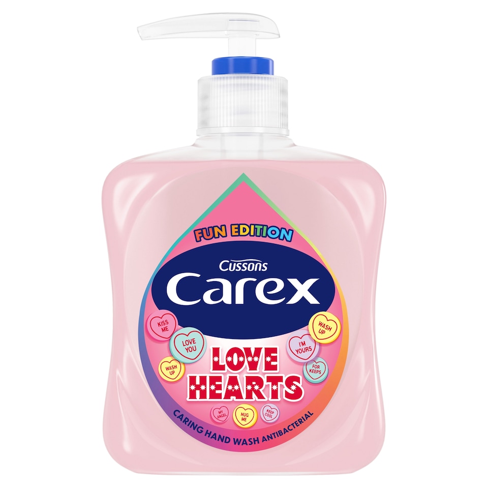 Carex Love Hearts Handwash 250Ml