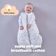 image 3 of Silent Night Baby Sleeping Bag 2.5 Grey 0-6Mths
