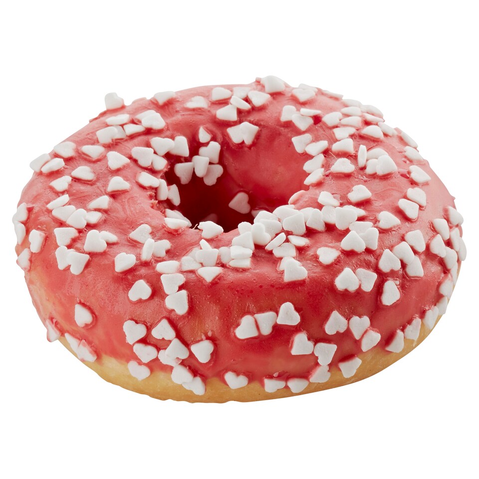 Obrázek 1 pro produkt Donut červený se srdíčky 56g
