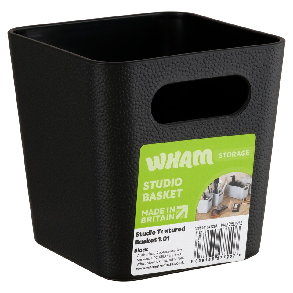 obrázok 1 z Wham Storage Studio Black úložný košík 1.01
