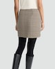 image 3 of The F&F Edit Houndstooth Print Mini Skirt in Grey
