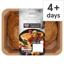 Tesco Finest Wild Garlic Crispy Chicken Kievs 386g