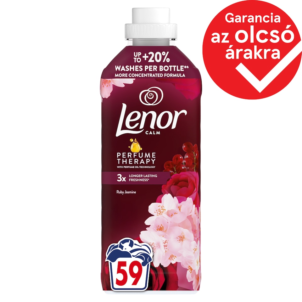Lenor  Textilöblítő 59 Mosáshoz, Ruby Jasmine  1. kép