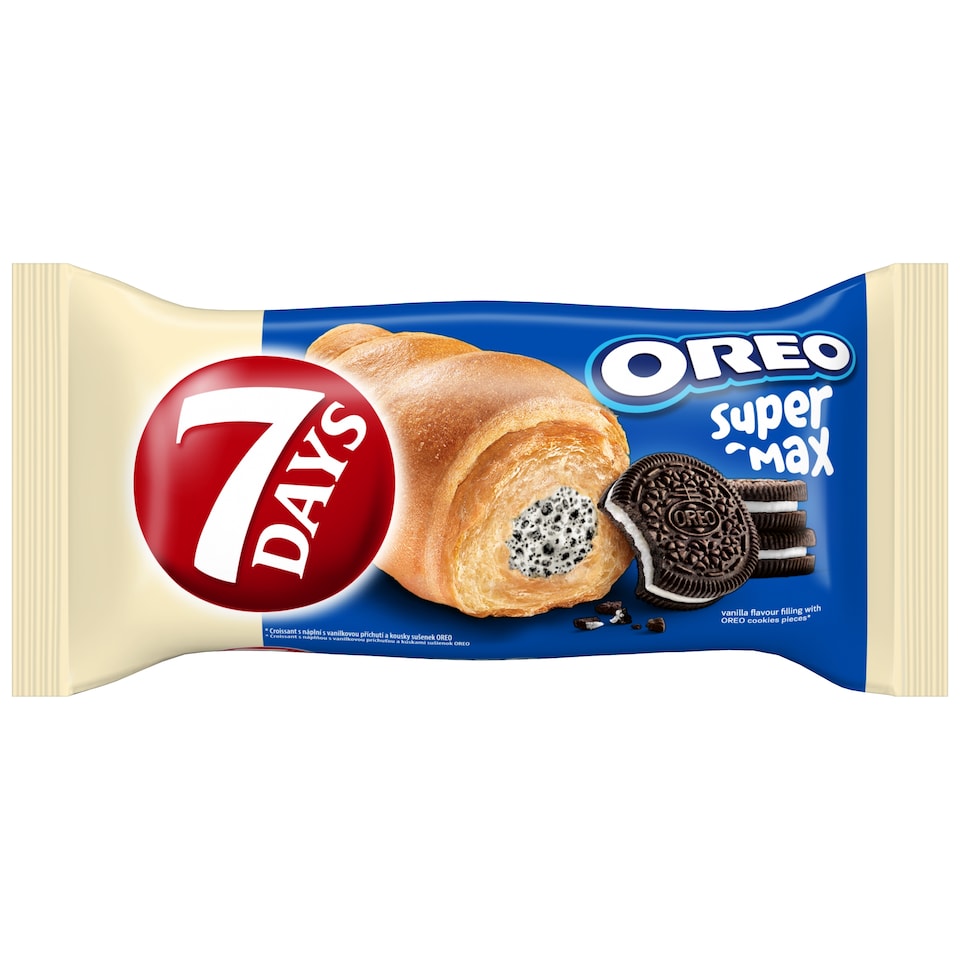 7DAYS OREO VANILLA CREAM & COOKIES CROISSANT 98 g