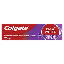 Colgate Max White Purple Reveal fogfehérítő fogkrém 75 ml