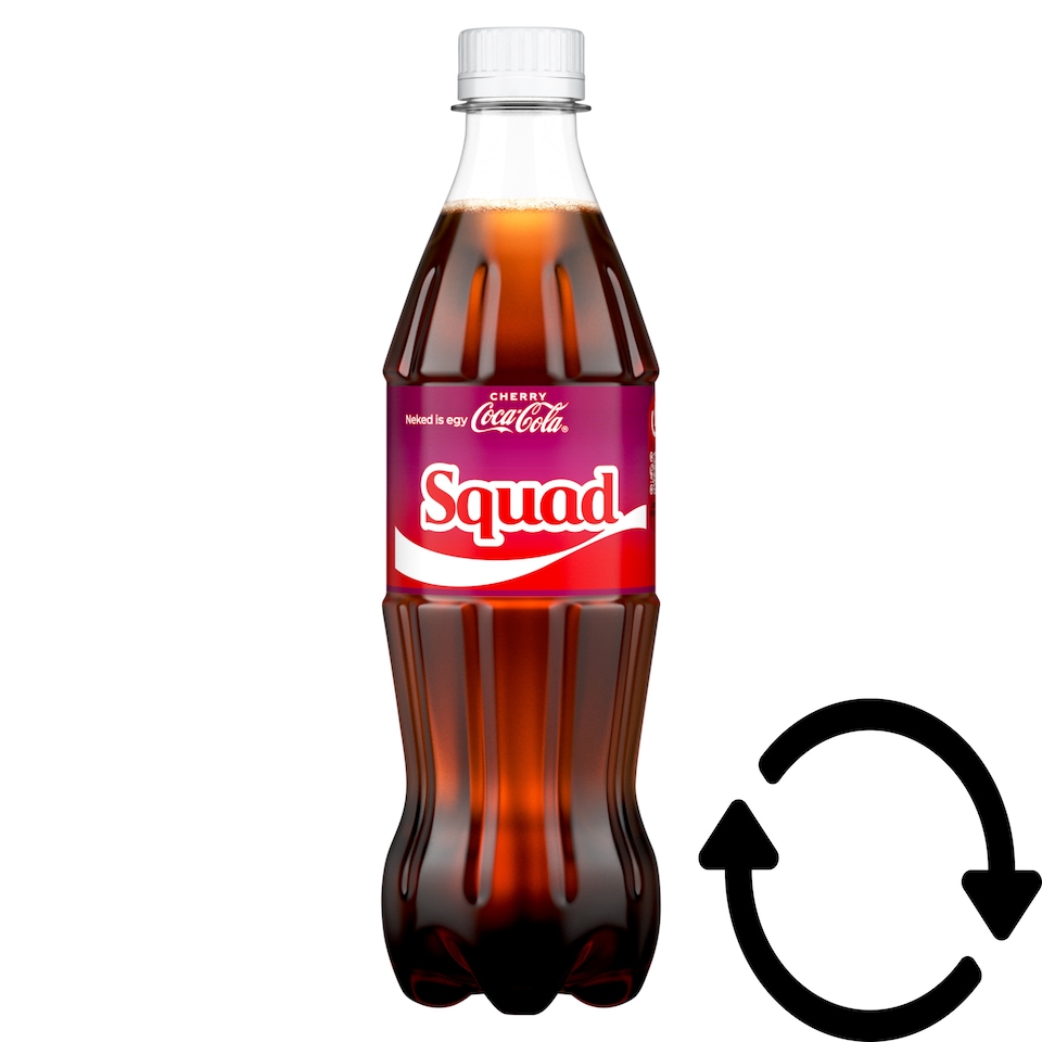 Coca-Cola Cherry Cola-Flavored Carbonated Soft Drink with Cherry Flavoring 500 ml