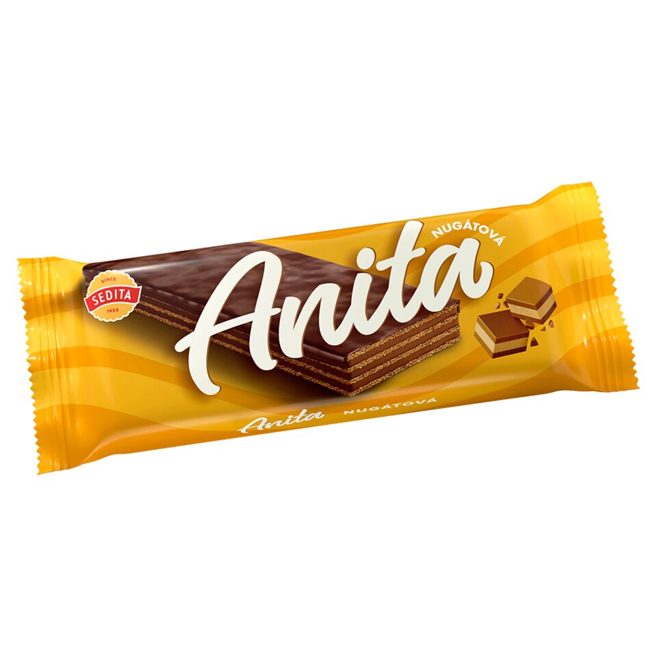 Sedita Anita Crispy Wafers with Nougat Cream Filling 50g