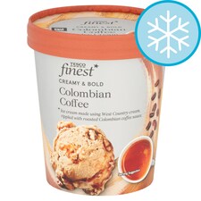 Tesco Finest Colombian Coffee Ice Cream 480Ml
