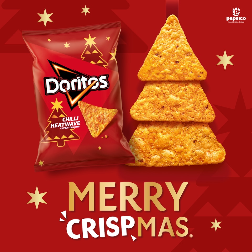 image 1 of Doritos Tortilla Chips Chili Heatwave Sharing Bag Crisps 140g