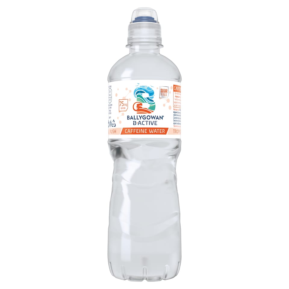 Ballygowan Sugar Free B Active Caffeine Tropical Water 500 ml
