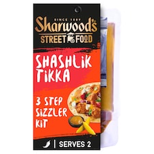 Sharwood's Street Food 3 Step Sizzler Kit - Shashlik Tikka 184g