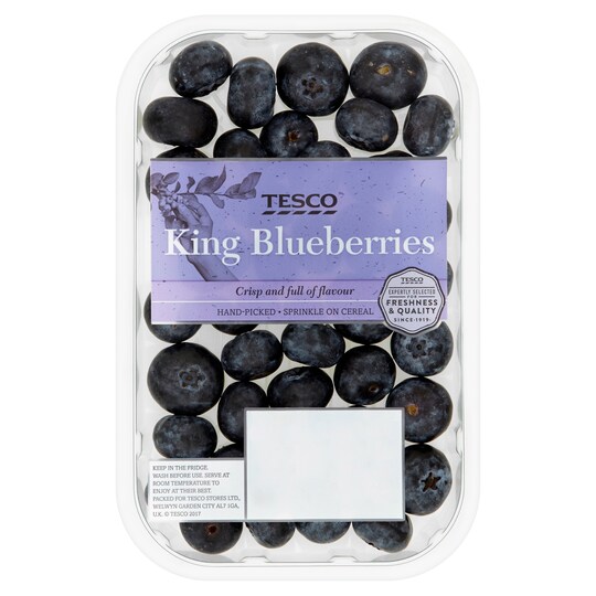 King Blueberries Blueberries Blueberries 150g Tesco Groceries