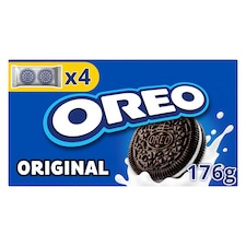 Oreo Original Cocoa Biscuits with Vanilla Filling 176 g