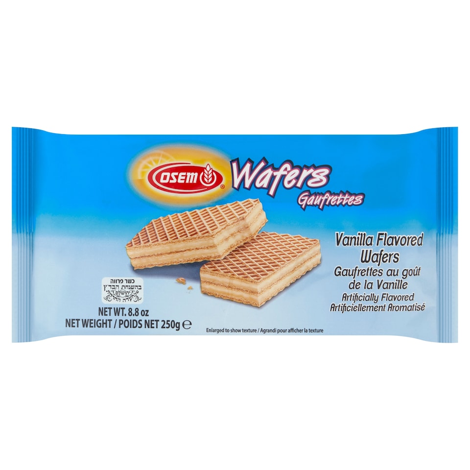 Osem Vanilla Wafers 250G
