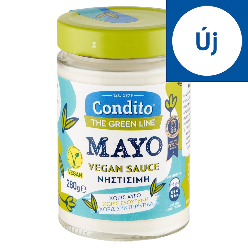Condito Mayo gluténmentes vegán mártás 280 g