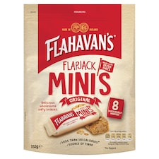 Flahavans Mini Flapjacks Original 8 Pack 152G